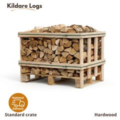 Kiln Dried Birch Logs - Standard Crate 300kg | Delivery Kildare, Dublin & Carlow