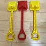 Set of three beach shovels Image 6