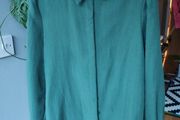 Mango green shirt.Size S