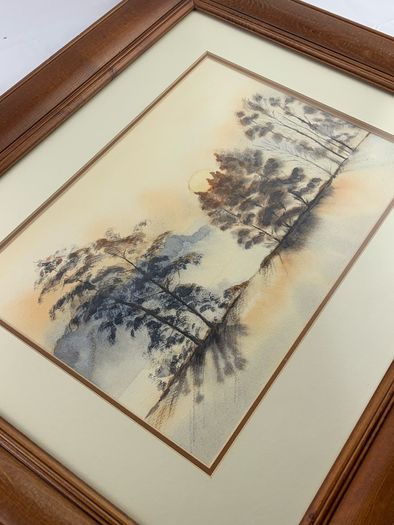 Vintage original watercolour