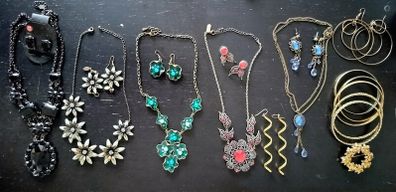Costume Jewellery Mixed Used Lot