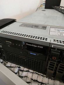 Dell R720 server, dual CPU, 256 RAM, 18 SAS 900gb SAS drives