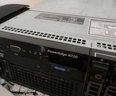 Dell R720 server, dual CPU, 256 RAM, 18 SAS 900gb SAS drives