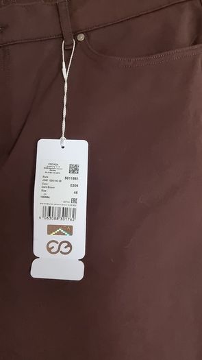 New ESCADA Jeans (Trousers), Brown,  EU 46, UK 16-18