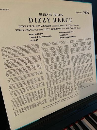 Dizzy Reece Blues in Trinity LP mono Blue Note vinyl Tubby Hayes