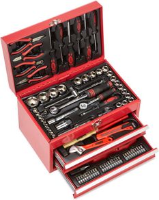 Mannesmann Tool Box 155 Pieces - Free Delivery Nationwide