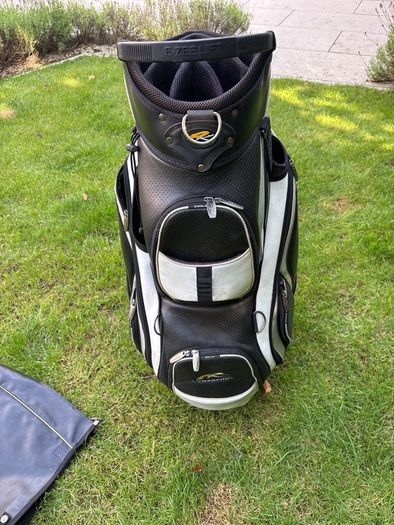 Leather Powerkaddy golf bag