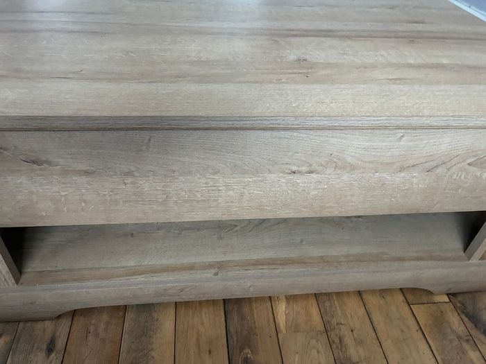 Oak effect coffee table
