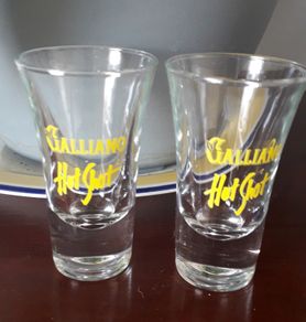 Pair of Vintage - 'Hot Shot'  Glasses