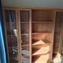 Stylish pear wood bookcase/display unit Image 2