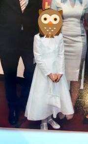 Communion Dress & Jacket & bag (128cm) and handbag