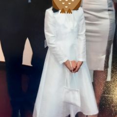 Communion Dress & Jacket & bag (128cm) and handbag