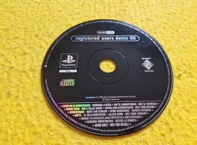 Registered users demo 56 PlayStation1 Ps1 PlayStation2 Ps2 games Original