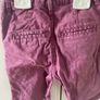 Burgundy shorts 18-24 months Image 2