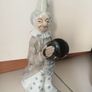Porcelain Clown Playing Cymbals Image 2