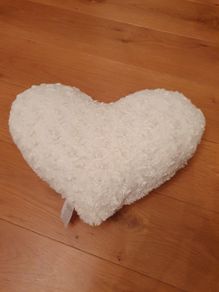 Heart shaped cushion