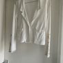 Jersey crystal pear detail blazer by EV4 Image 4
