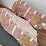 Pink sneakers with a flexible hole look sole size uk4 Image 4
