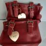 New leather make up bag tag attached Image 3