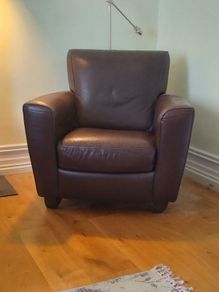 Matuzzi Leather Armchair