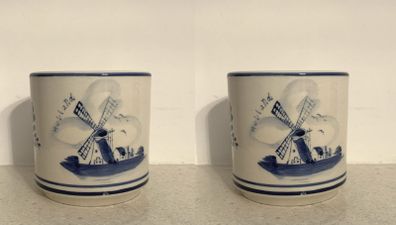 Dutch Ceramic Beakers
