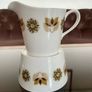Colclough Bone China Ridgeway Pottery milk Jug and Sugar Bowl Image 6