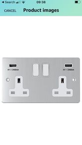 2x2 Sockets w Charging Ports