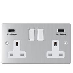 2x2 Sockets w Charging Ports