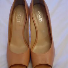 Hobbs Nude Peep Toe Shoes