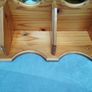 Solid Pine Vintage 3 Tier Corner Shelf Image 2