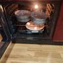Rangemaster Classic 90 duel-fuel range/cooker (Burgundy) Image 8