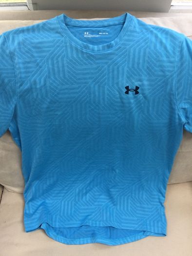 Under armour medium blue mens top