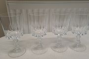 4 Cris D' Arques Wine glasses