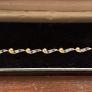 14k gold bracelet with Iolite Image 8