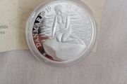 1993 Denmark Silver Proof ECU Coin