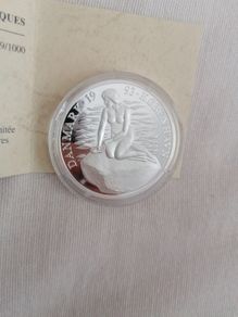1993 Denmark Silver Proof ECU Coin