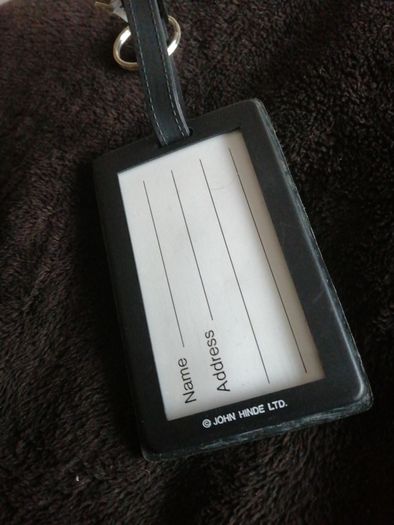 luggage identity tags