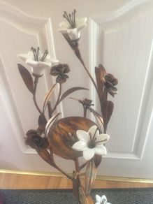 Rustic candle holder