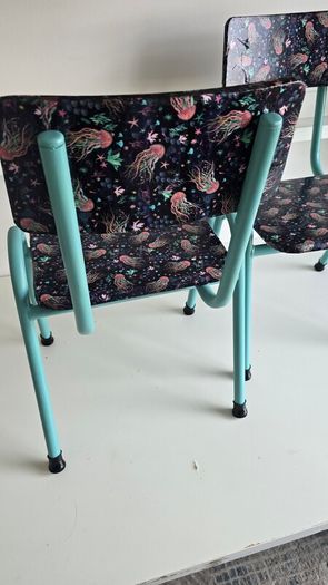 Upcycled Vintage School Chairs