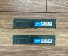 2x 16gb Crucial Ddr4 Udimm 1.2v Cl17