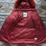 Diesel maroon puff coat Image 3
