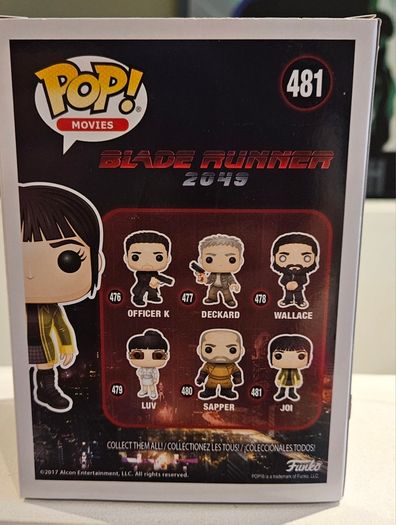 Blade Runner 2049 Set of 7 Funko Pop Vinyl Figures
