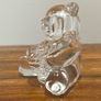 Vintage French Crystal Bear Figurine Image 3