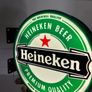 Doubled Sided Wall Mounted Bar Signs (Guinness , Heineken, Bulmers) Image 6