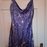 Purple sun moon stars slip dress Image 4