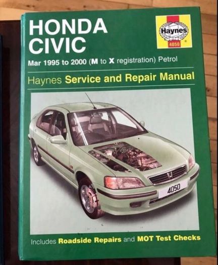 Haynes manual Honda Civic 1995-2000
