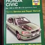 Haynes manual Honda Civic 1995 -2000 perfect condition Image 6
