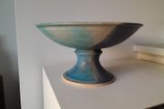 Mary Gleeson Pottery Compote Bowl with original label