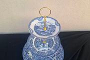Blue cake stand postage possible