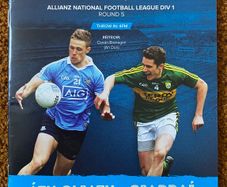 2018 Dublin v Kerry - GAA Allianz Football League Programme